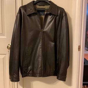 Nautica 100% Genuine Leather Jacket